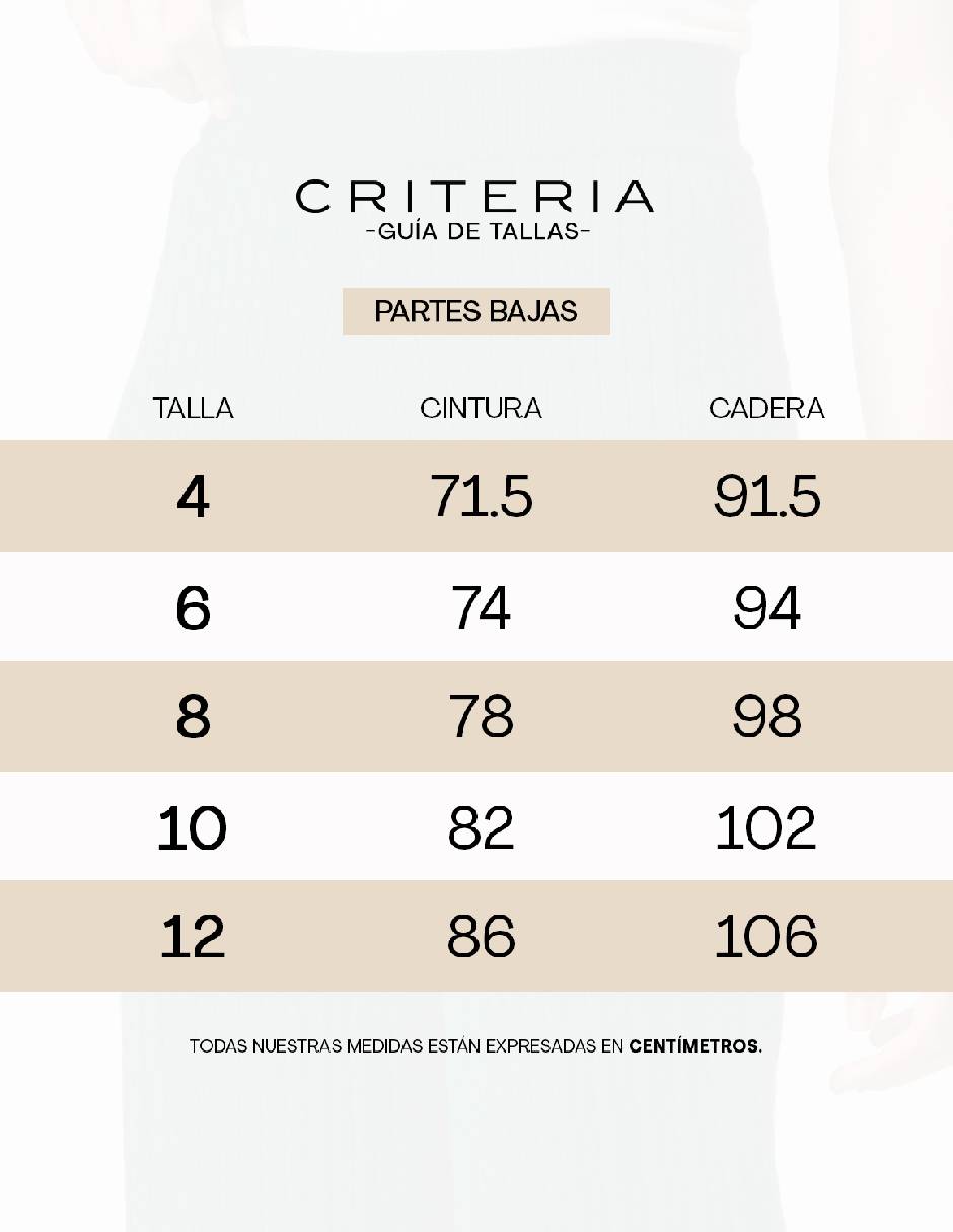Pantalón regular regular para mujer 6
